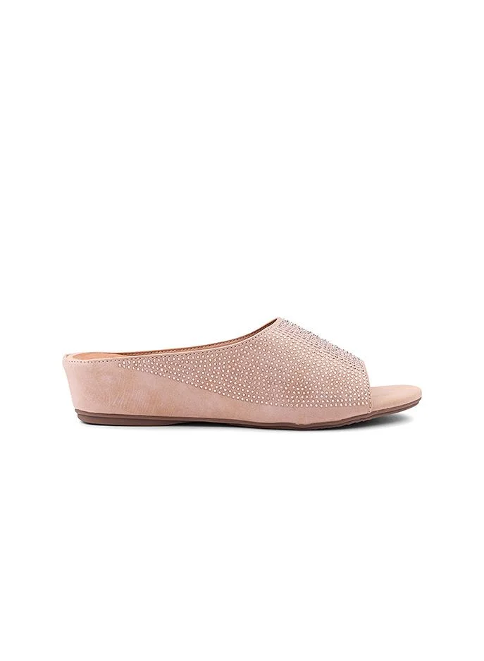 Cuple Women Perforated Mule Flats
